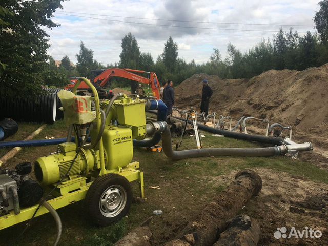 Строительное водопонижение. Осушение иглофильтрами