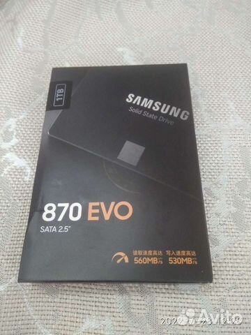 Ssd samsung 870 evo 1tb
