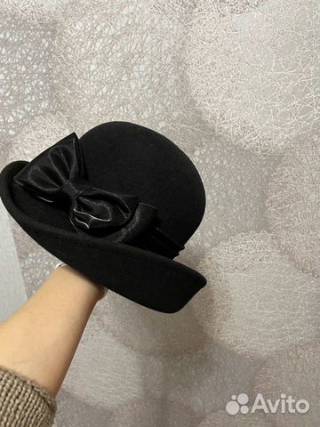 Шляпа фетровая женская