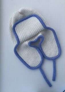 Шапка ушанка ручная работа