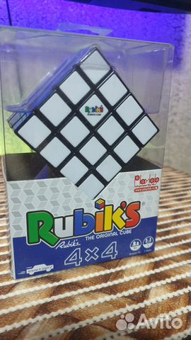 Кубик Рубика 4х4 (без наклеек, мягкий механизм)