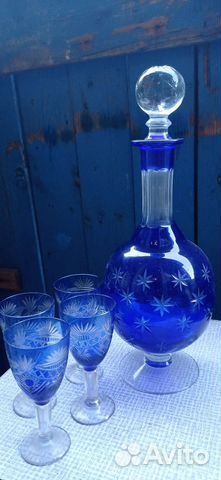 Графин с рюмками СССР