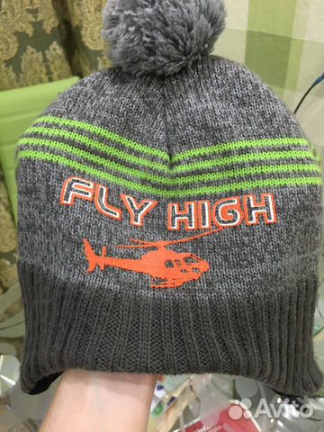 Шапка на мальчика димесезонная