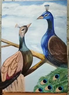 Картина маслом на холсте 