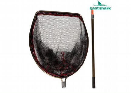 Подсак прорез. полукруглый 75*75см мет. ручка 1,9м