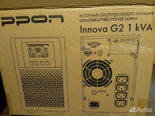 Ибп ippon innova G2 1000Вт