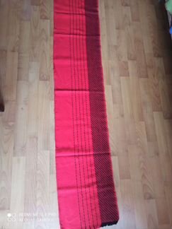 Шерстяной мужской шарф