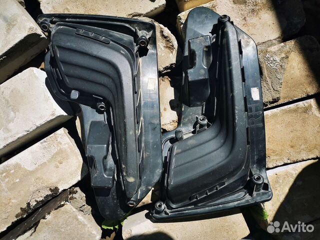 Заглушки в бампер на Kia Rio 3