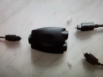 Сплиттер оптический тройник spdif Toslink Audio