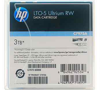 Стримерная кассета HP C7975A Ultrium LTO5 data car