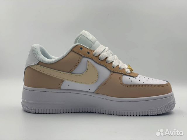 Nike Air Force 1 Beige White