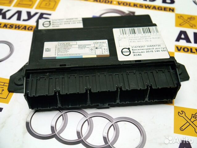 Блок управления безключевым доступом Вольво 2015 V