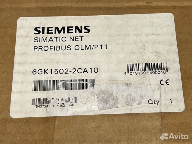 Siemens 6GK1502-2CA10 новый, запеч. упаковка, 1 шт