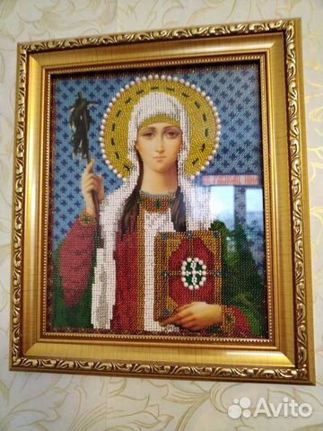 Икона из бисера (на подарок)