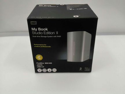 Новый. My Book studio Edition II 2tb