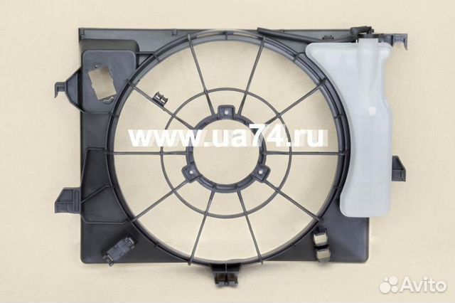 Корпус диффузора радиатора hyundai solaris / KIA R