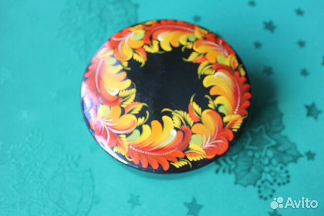 Шкатулка папье - маше. СССР