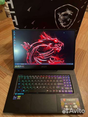 Мега супер мощь Titan 77 17,3 4k/i9/RTX 3080TI