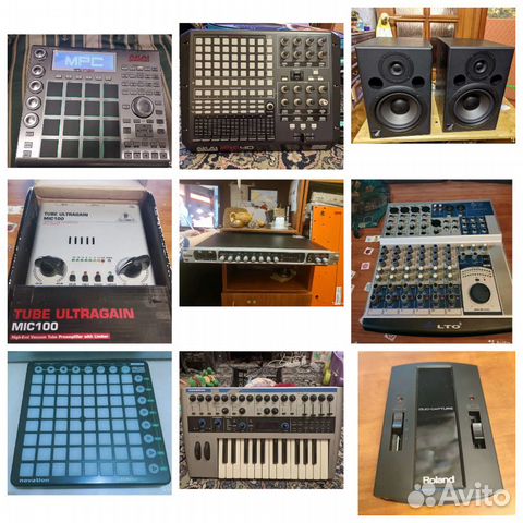 Различные студийные девайсы