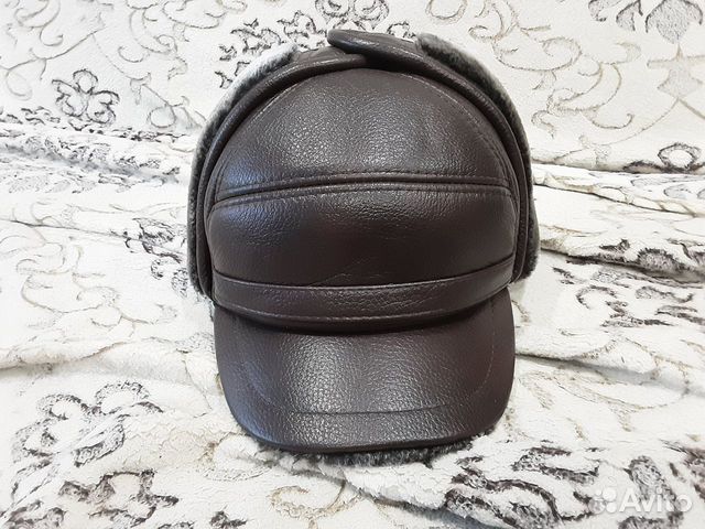 Мужская зимняя шапка ушанка