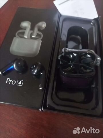 Беспроводные наушники Pro 4, чёрные, новые