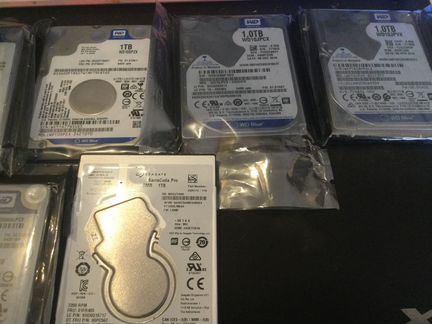 WD Seagete HHD 1TB 2.5 Б\У отличное состояние