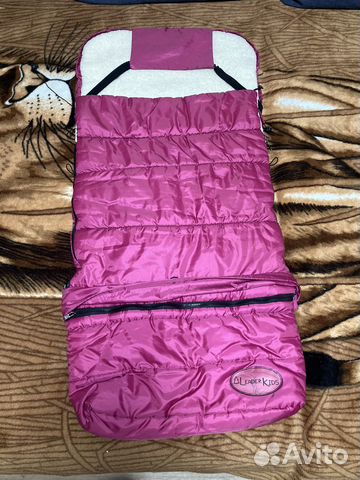 Зимний конверт в коляску или в санки