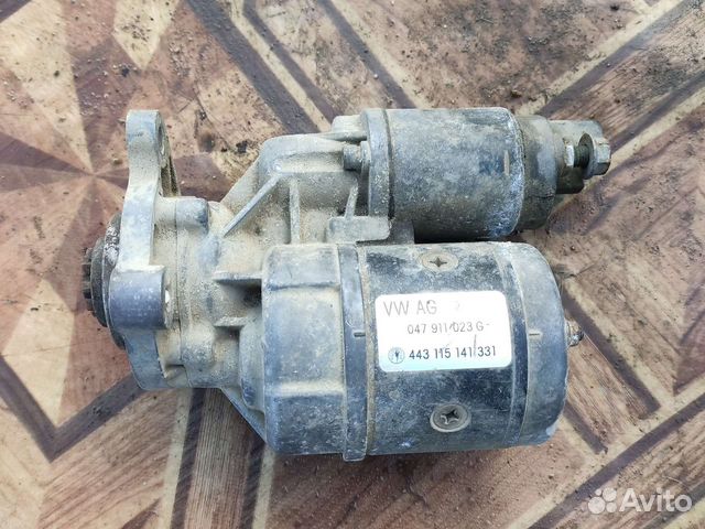 Стартер skoda fabia 1 1.4