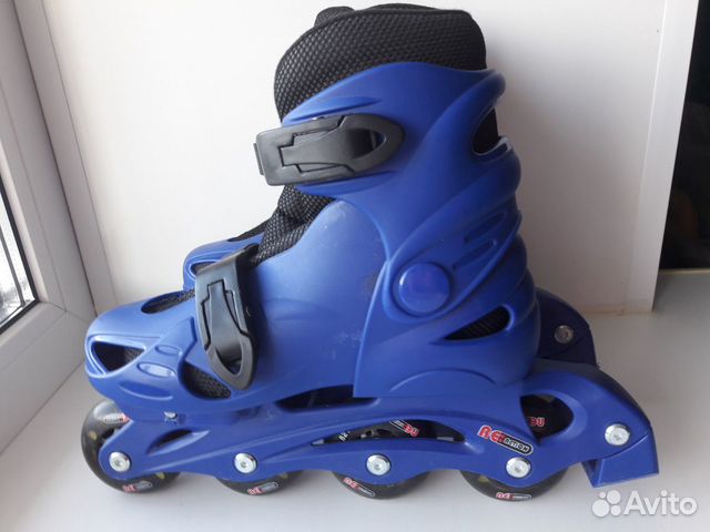 Ролики Re-action 33-36 р и защита Bauer