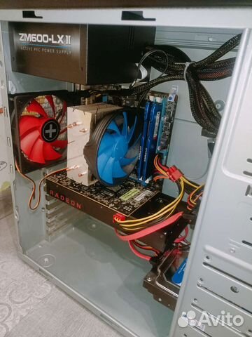 Топ игровой пк (I7, RX480-8gb, озу 16gb, ssd 250)