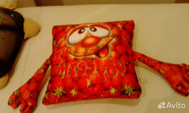 Игрушка - подушка с наполнителем