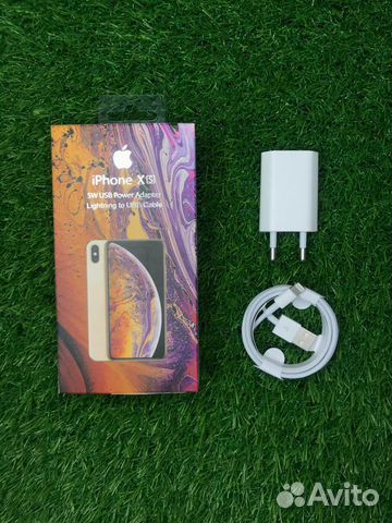 Сетевое зарядное для iPhone (lightning белый)