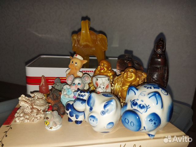 Сувенир фигурка коллекция гжель статуэтка подарок
