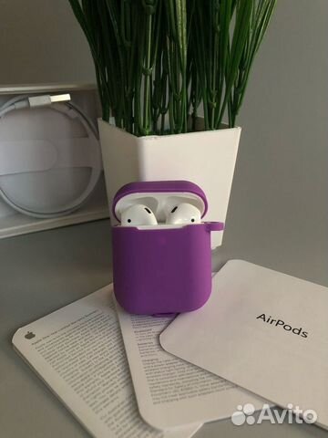 AirPods 2 Premium+ / Гарантия + Чехол