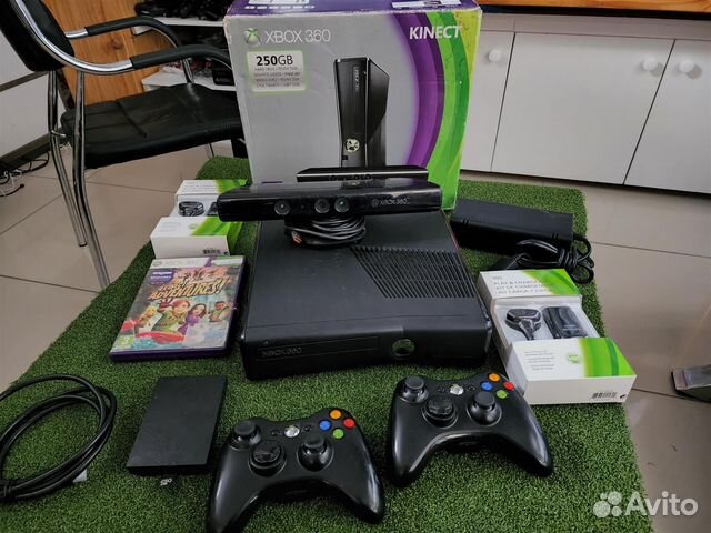 88Игр Стационарная Игровая Консоль XBox360 250гб