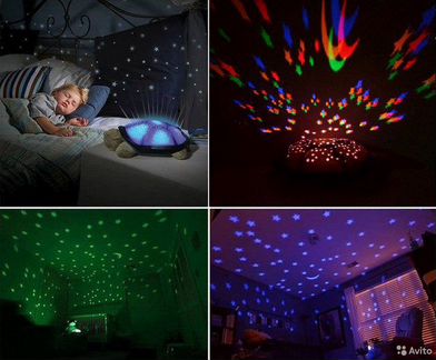 Музыкальный ночник - проектор 