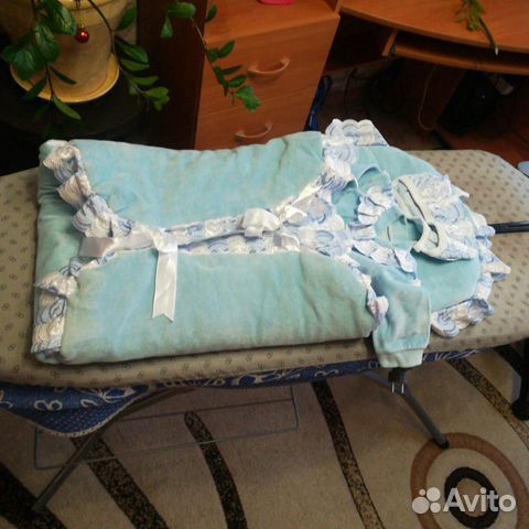 Конверт для выписки новорождённого