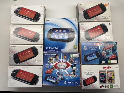Игровая приставка PSP и PS Vita в наличии