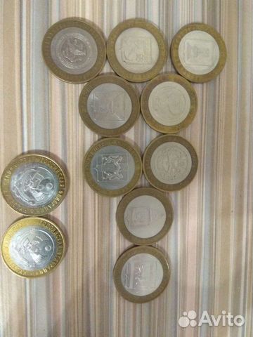 Монеты биметалл Российская Федерация