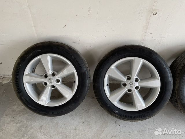 Оригинал колеса Кашкай 215/60 r17