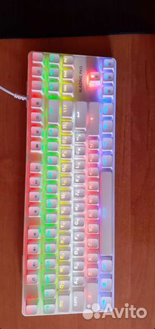 Игровая клавиатура dexp Blazing Pro, USB, белая