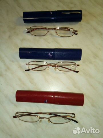 Очки в футляре + 1,5, +2,5