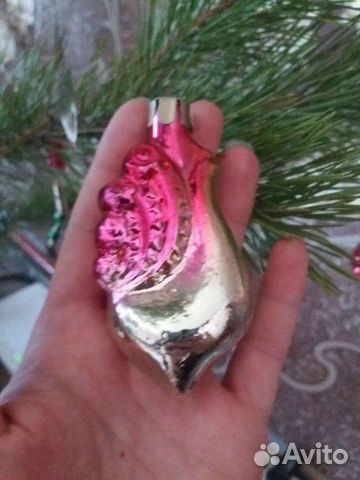 Игрушка СССР Морской конёк, Жар Птица, Павлин