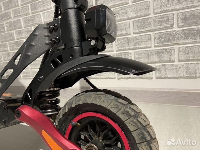 Крыло переднее удленённое. Kugoo Kirin G2 Pro 2022