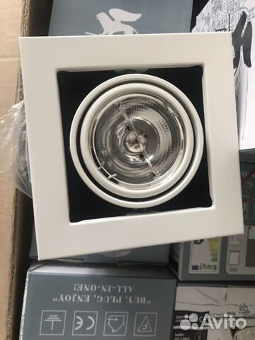 Встраиваемый светильник Arte Lamp A5930PL-1WH