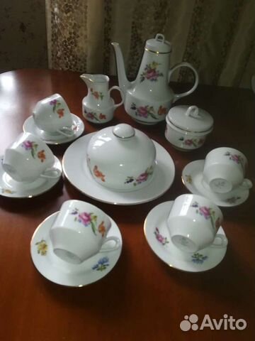 Сервиз фарфор гдр