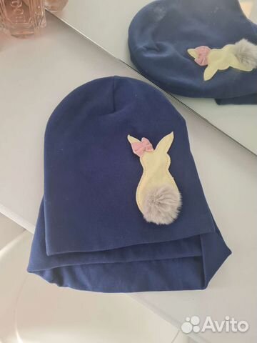 Шапочка и снуд для девочки