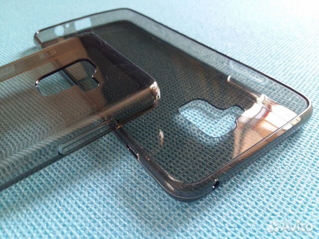 Премиум Чехлы для Samsung A8 Plus серый прозрачный