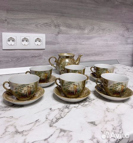 Чайный сервиз б/у