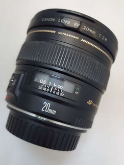 Объектив Canon EF 20mm F 2,8 б/у
